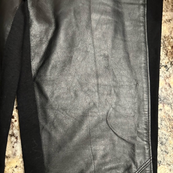 Paige Leather Stretchy Pants Leggings Size Small - Picture 8 of 11